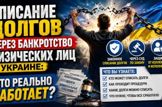 Банкротство физического лица в Украине - списание долгов через суд 2026
