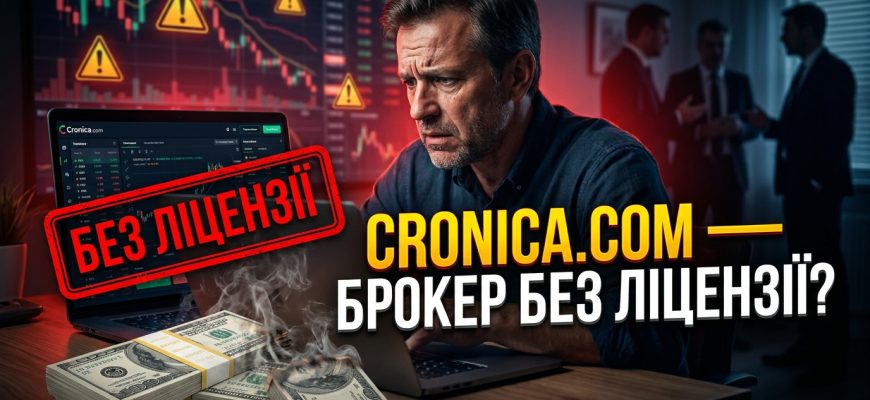 Пустота в красивой обертке: почему Cronika.com - это билет в один конец