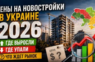 Новостройки в Украине - рост цен апрель 2026