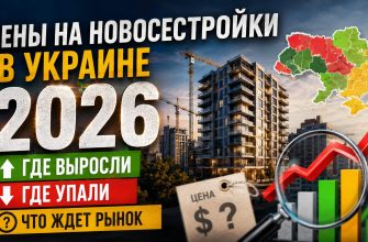 Новостройки в Украине - рост цен апрель 2026