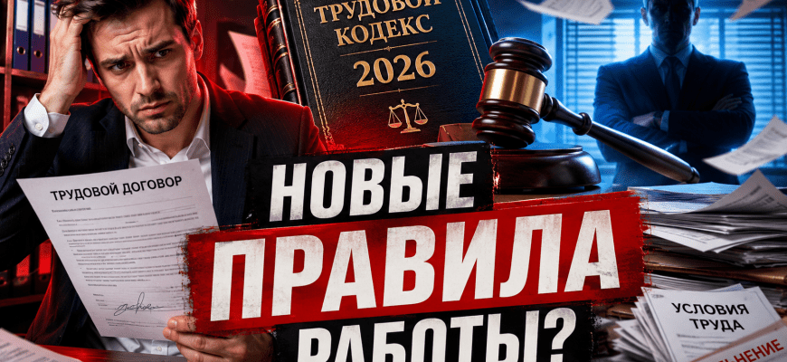Трудовой кодекс 2026: что изменится для работников и работодателей